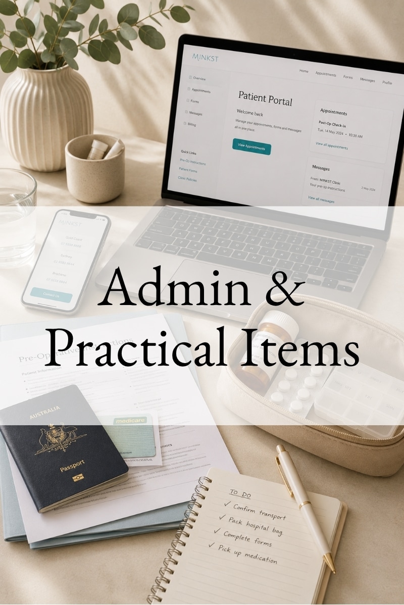 Admin & Practical Items